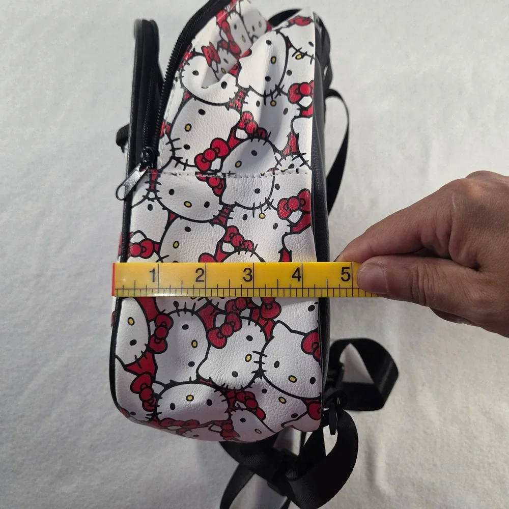 Hello Kitty Sanrio Mini Backpack White Red All Over Print Kids Small Bag 2021